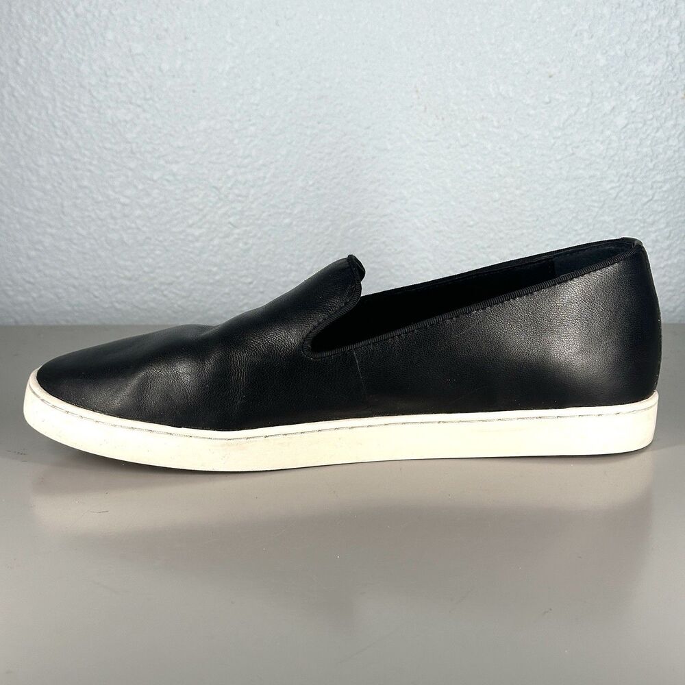 Birdies Shoes The Swift Flats Womens Size 10 Black Leather Lined Comfort Sneaker - Picture 8 of 15